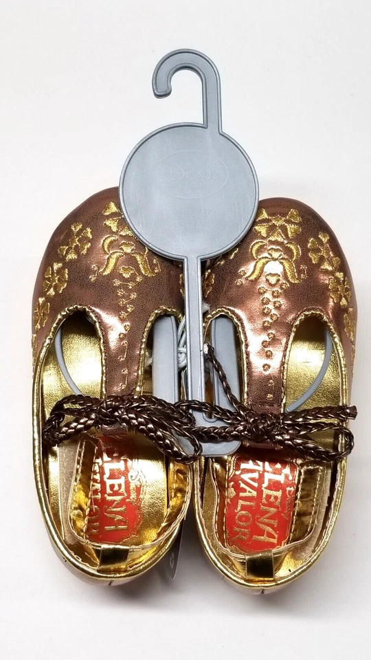 Disney Store Elena de Avalor Princesa Disfraz Zapatos Vestir Niña Tacones 7/8 Foto 2 de 4