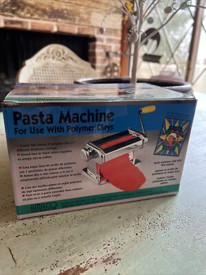 Amaco Pasta Machine for Use with Polymer Clays 12381S 