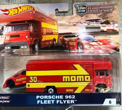 hot wheels team transport porsche 962