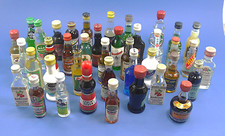 40 x Lik&ouml;r - Schnaps - Weinbrand - Miniaturen - ALKOHOL* - Sammlerfl&auml;schchen