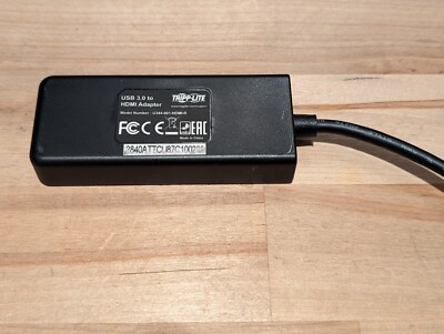 Tripp Lite USB 3.0 to HDMI Displaylink External Video Graphics Card Adapter