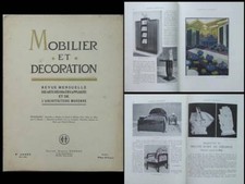 MÖBEL UND DEKORATION - MAI 1928 - JOUBERT ET PETIT, ROBJ