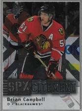 2009-10 Brian Campbell SPX SPxCitement /999 #X65