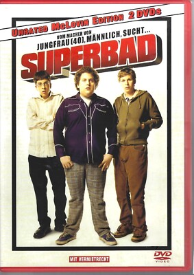 SUPERBAD - Saukomische Komödie mit Jonah Hill & Michael Cera - Extended - DVD