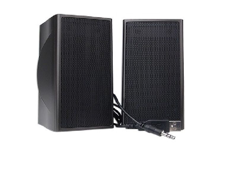 NEW - Benwin MG 2.0 2-Piece USB Powered Multimedia Speaker Set (Black) - Canada