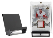 (12 Count) Pro-Mold Black Magnetic Card Holder Stands - Larger Size Up To 180pt