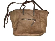 Urban expressions Leather Handbag Beige  By U...