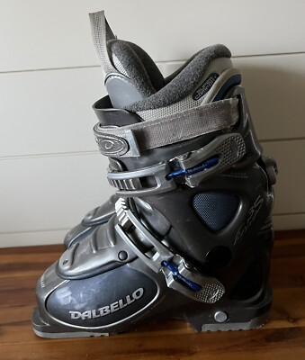 Dalbello Ski Boots Mens Visio 3.5 245 Mondo Fusion Frame Steel Grey