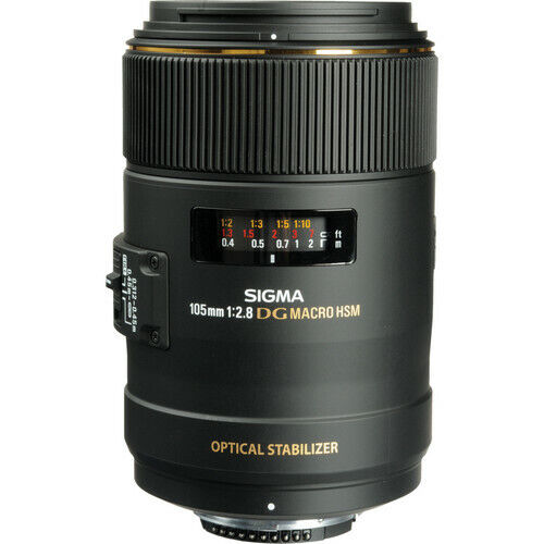 SIGMA 105mm F2.8 ART DG DN MACRO PRIME LENS SONY E MOUNT NEW in FACTO BOX & HOOD - Afbeelding 1 van 1