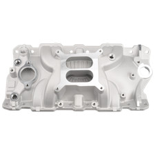 Intake Manifold Sbc For Chevy 305 350 383 1955-1986 Satin