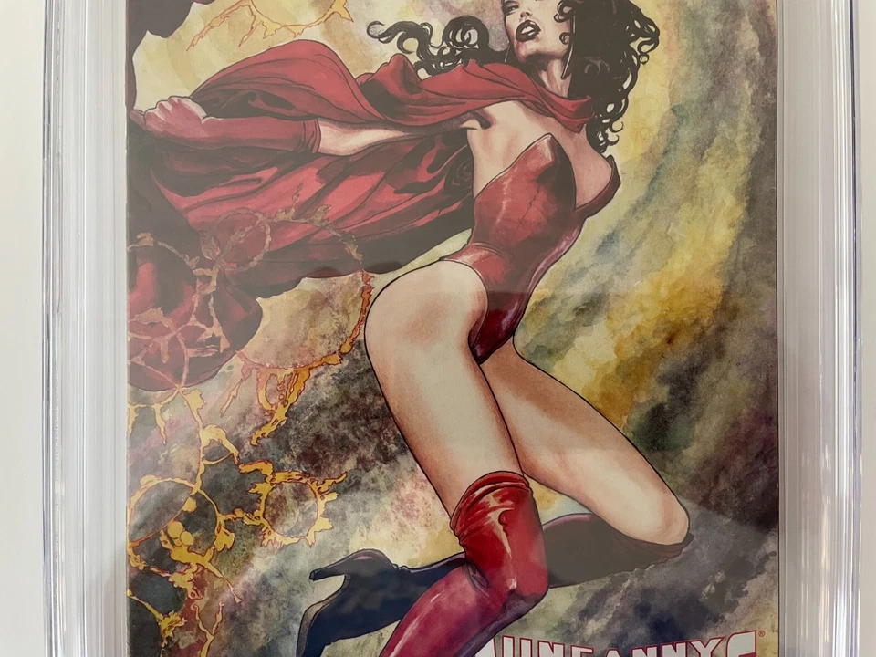 Uncanny Avengers Vol. 1 Number 2 (CGC 9.8 1:100 Milo Manara Cover Variant) 2012 - Image 4 of 4