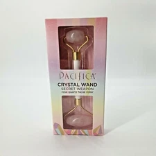 Pacifica Crystal Wand Rose Quartz Facial Roller