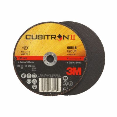 3M 66518 Cubitron Cut Off Wheel: Old Part Number 01994