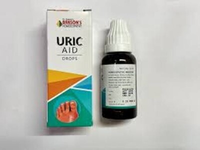 Bakson's Homoeopathic Uric Aid Drops 30ml