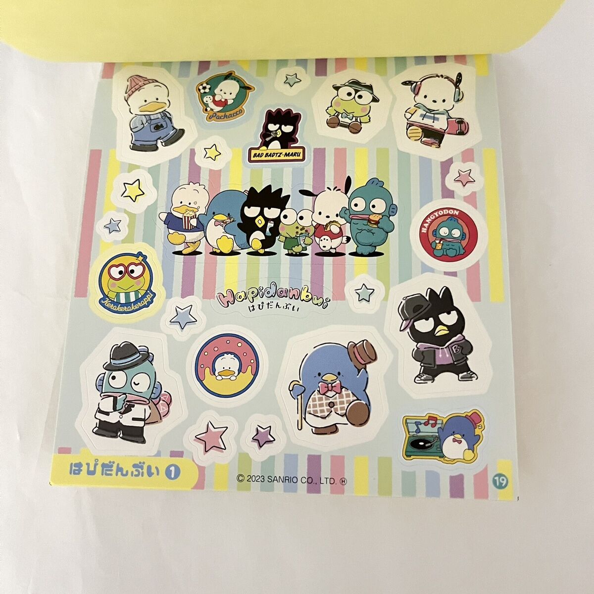 My Sanrio sticker book! 🩷 