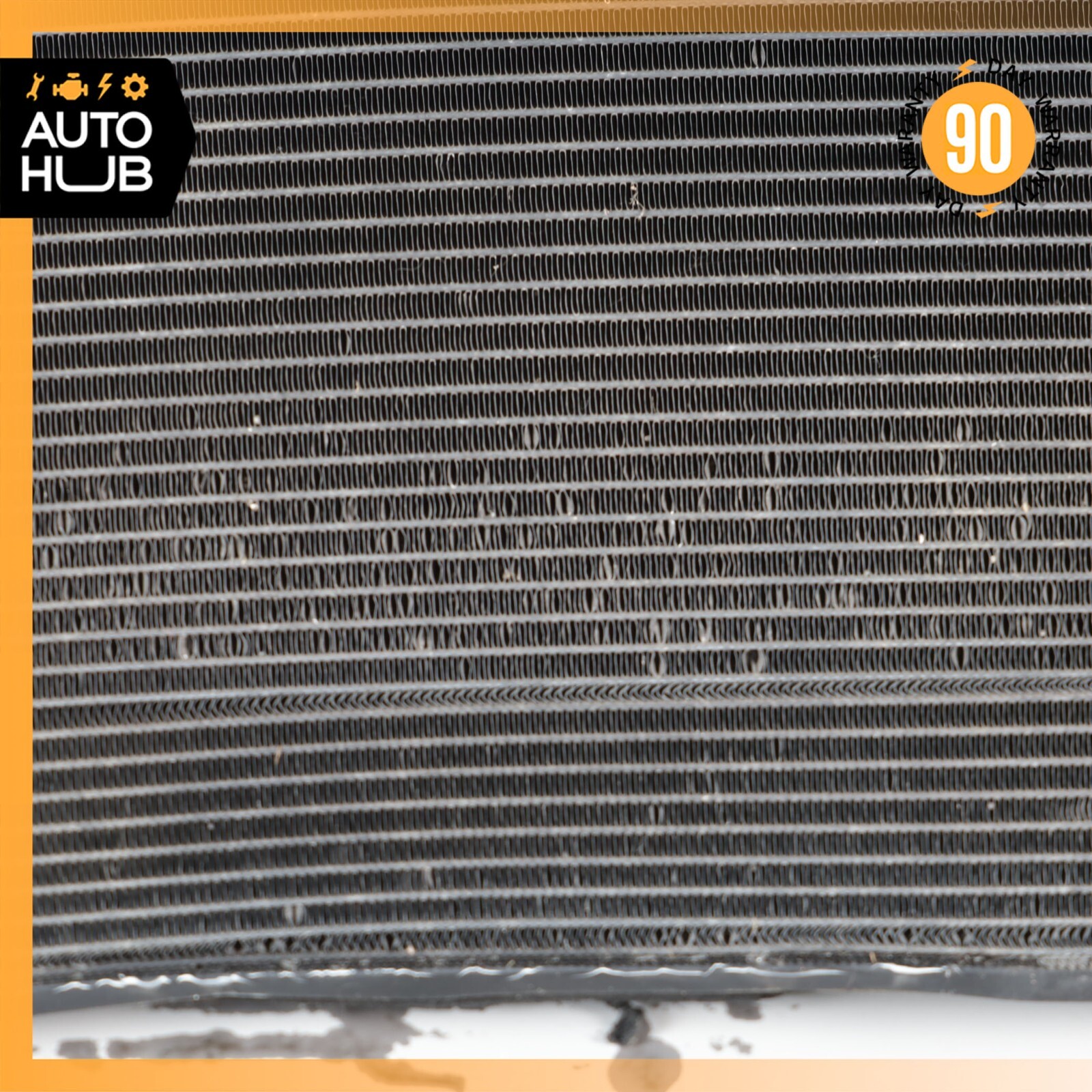 08-14 Bentley Continental Flying Spur Engine Cooling Radiator A/C Condenser OEM