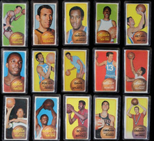 15 - 1970 Topps NBA Rookie Basketball ERROR Cards [Partial Consecutive Card #s]
