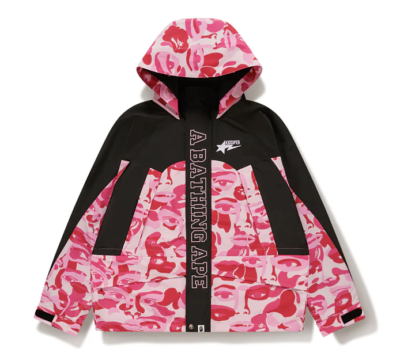 BAPE X KIDSUPER 】CAMO SNOWBOARD JACKET bathing ape Large