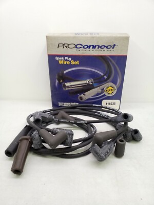 116035 Prestolite proconnect Spark Plug Wire Set 7mm Black 