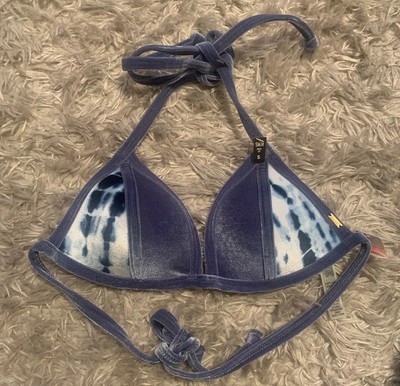 velvet push up bikini