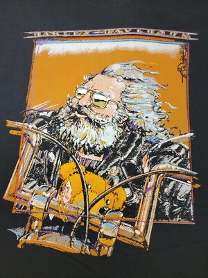 Vintage Paul Smith 1993 Jerry Garcia Harley Davidson Shirt