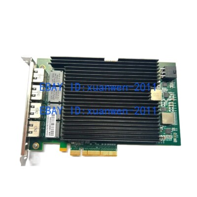 Silicom Quad Port 10Gb PCIe RJ45 PE310G4I40EU-T X540-T4 Ethernet Network Adapter