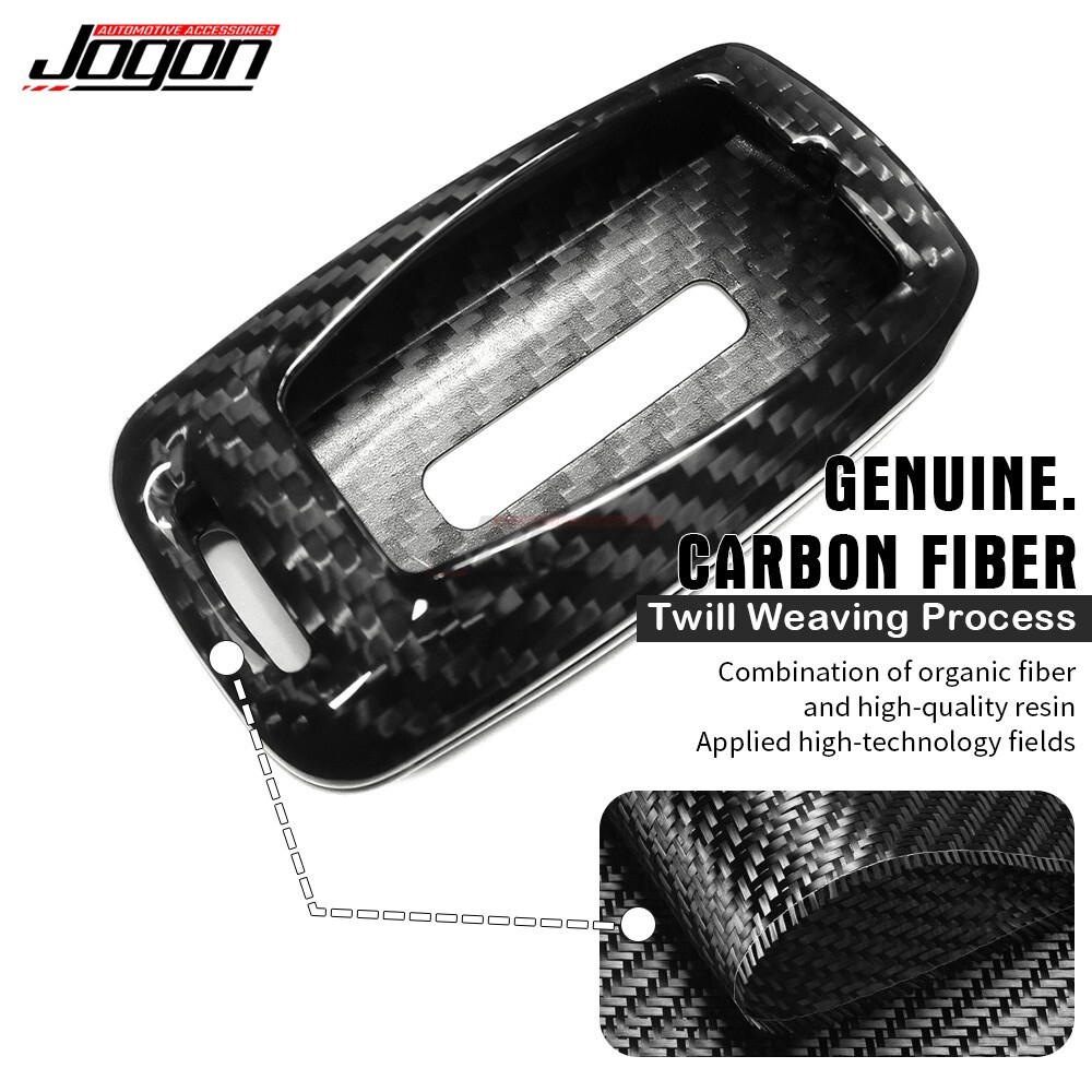 Carbon Key Fob Shell Case Cover For Dodge Ram 1500 2500 3500 TRX Limited 2019-24 - 第 2 张/共 15 张