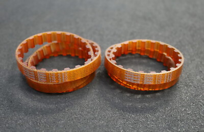 BANDO 2x Zahnriemen 2x Timing belt T10 Breite 10mm Länge 630mm unbenutzt