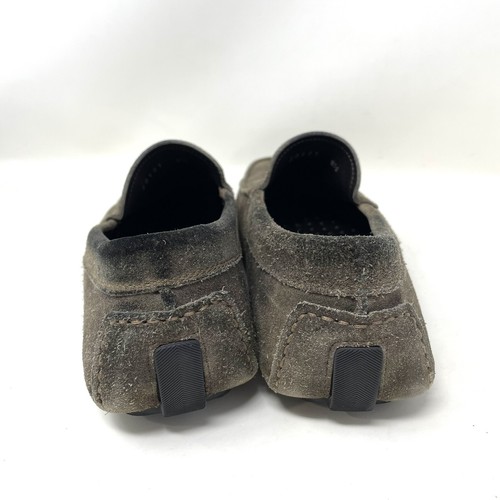 To Boot New York Adam Derrick Suede Driving Loafers Shoes Gray Men's Size 8.5 - Picture 3 of 12