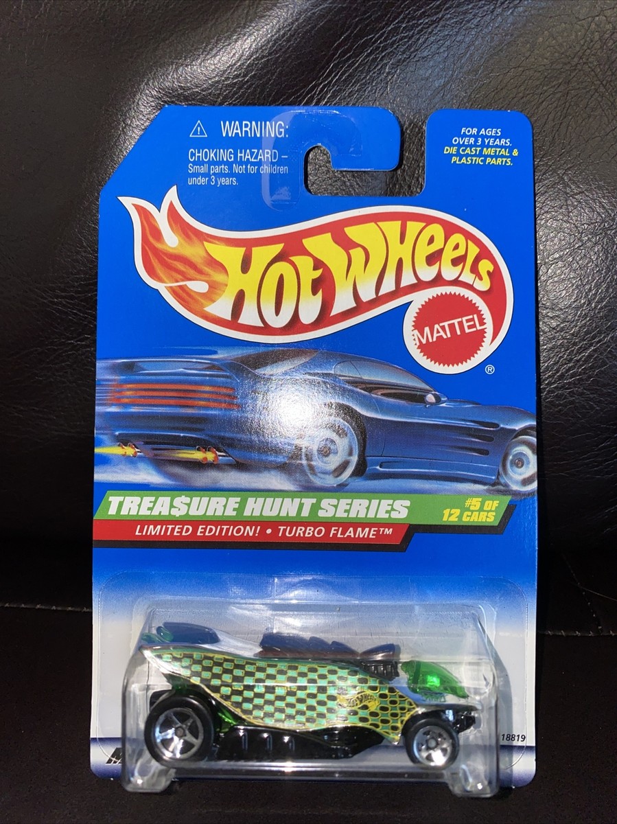 1998 Hot Wheels Treasure Hunt Series Turbo Flame Limited Edition