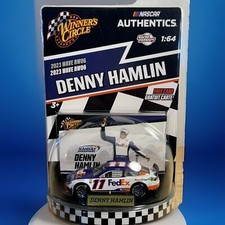 1/64 Nascar Diecast, Denny Hamlin 11, Fed Ex , 2023 Kansas Win, Wave RW06,