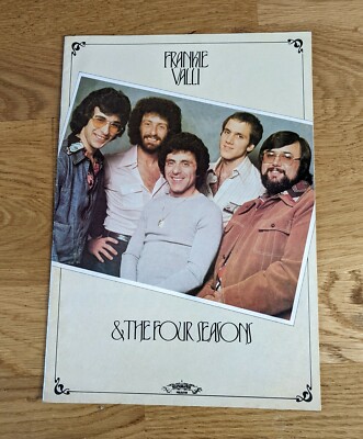 Frankie Valli and The Four Seasons Official Tour Brochure 1976