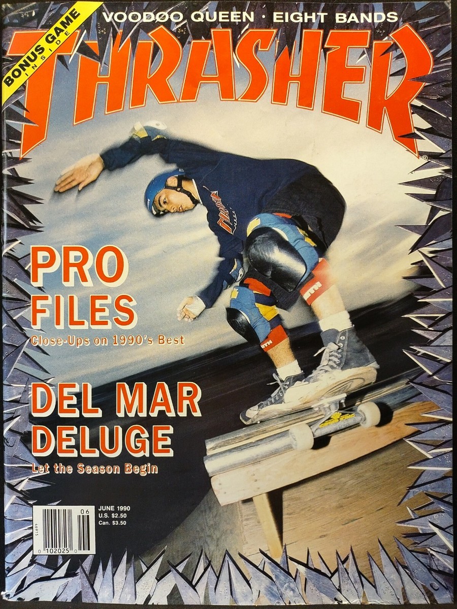 Thrasher magazine 1992 June スケートボード 雑誌 Thrasher Magazine - June 1992