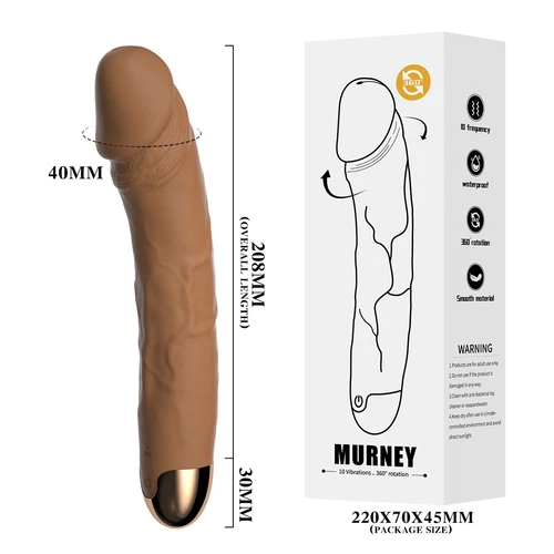 Brown Vibrator Sex Toy for Women Dildo G-Spot Massager Rechargeable Vibrating UK - Picture 11 of 21