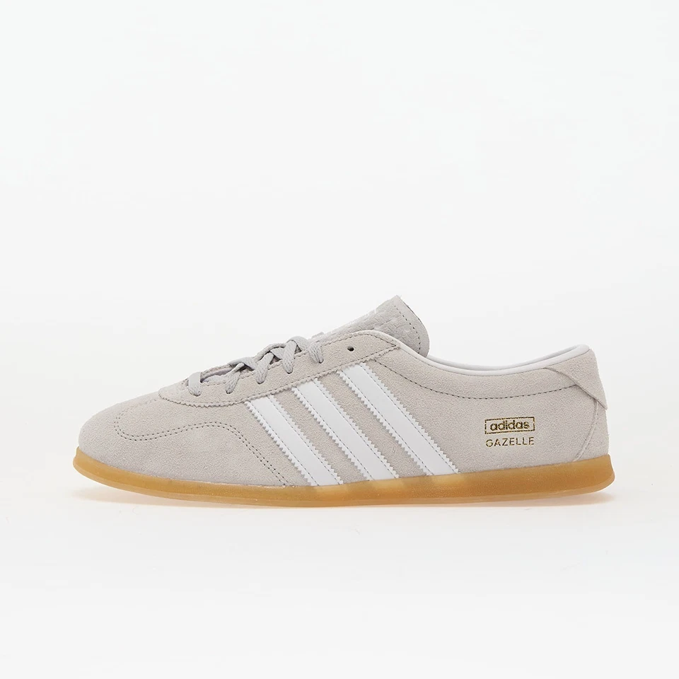 W Adidas Originales Gazelle Lo Pro Gris Dos Blanco Goma JS4516 Mujer Zapatos Tenis Foto 2 de 4