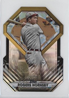 2022 Topps Update Diamond Greats Die-Cuts Black 16/299 Rogers Hornsby HOF 17ok