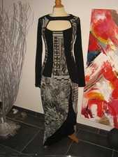 VINTAGE ROBE LONGUE MAXI DRESS COLLECTION SAVE THE QUEEN S 36 38 UK S 8 10