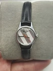 Vintage Timex Watercolors Striped Dial Women's Watch. New Battery Works