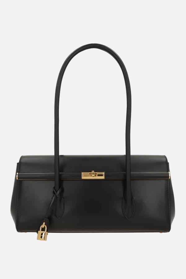 DOLCE & GABBANA Marlene Black Smooth Leather Bag New & Authentic