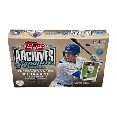 Topps 2020 Archives Signature Series Baseball Hobby Box