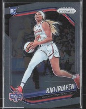 2025 Panini Prizm WNBA Kiki Iriafen #72 Washington Mystics Rookie Base