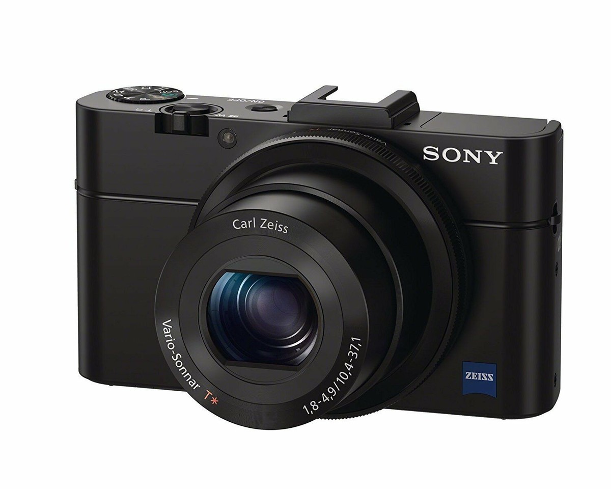 Sony Cyber-shot DSC-RX100 II 20.2MP Digital Camera - Black (Kit w