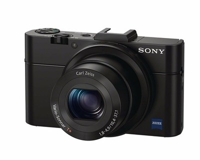 Sony Cyber-shot DSC-RX100 II 20.2MP Digital Camera - Black (Kit w
