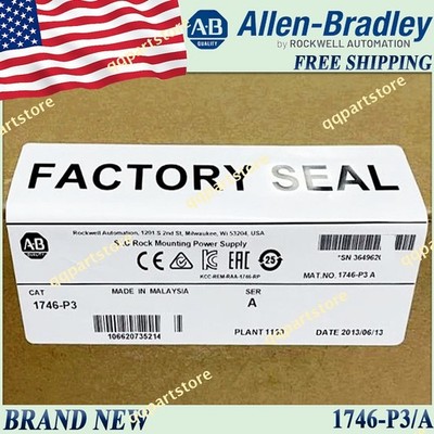 1PC New Sealed AB 1746-P3/A Power Supply 1746P3 Free Ship 1746-P3 SerA US Stock