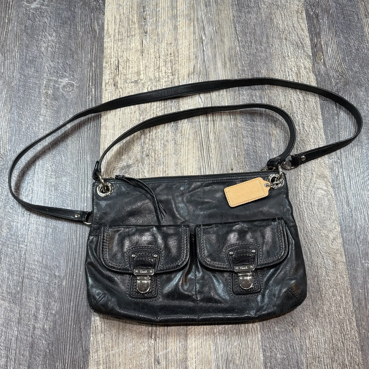 Coach Poppy Canvas Exterior Shoulder Bag Bags & Handbags for Women