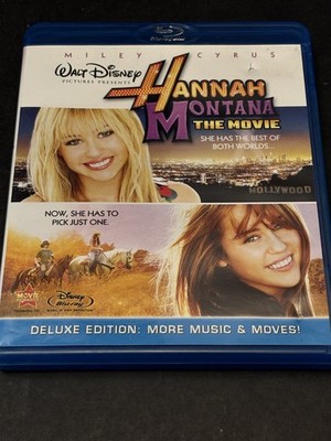 Hannah Montana The Movie Blu-ray Deluxe Edition Miley Cyrus Disney