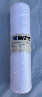 WATTS String Wound Water Filter Cartridge 10'' x 2.5'' 10 Micron SF10-978