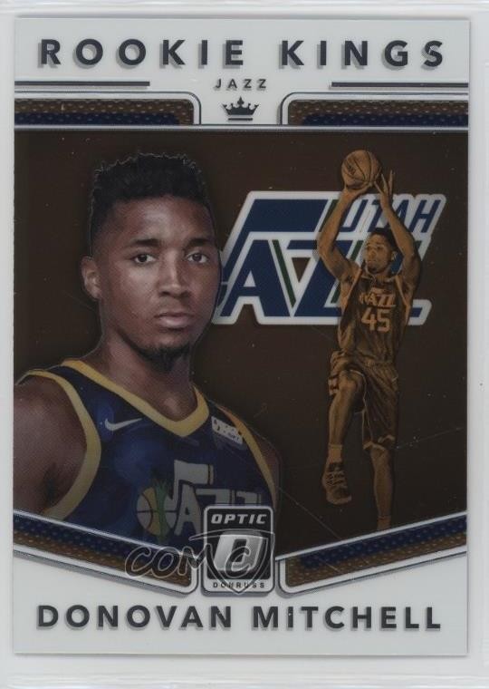 2017-18 Panini Donruss Optic Rookie Kings Donovan Mitchell #13 RC