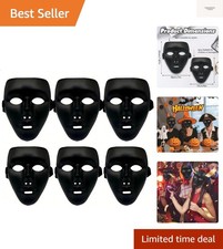 Black Masks, Halloween Masks for Adults