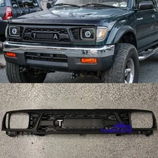 Front Grille Fit For Tacoma 1995 1996 1997 Bumper Mesh Grill Matte Black